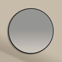 Chatelet Miroir Rond Diam50 Noir Mat