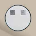 Chatelet Miroir Rond Diam50 Noir Mat