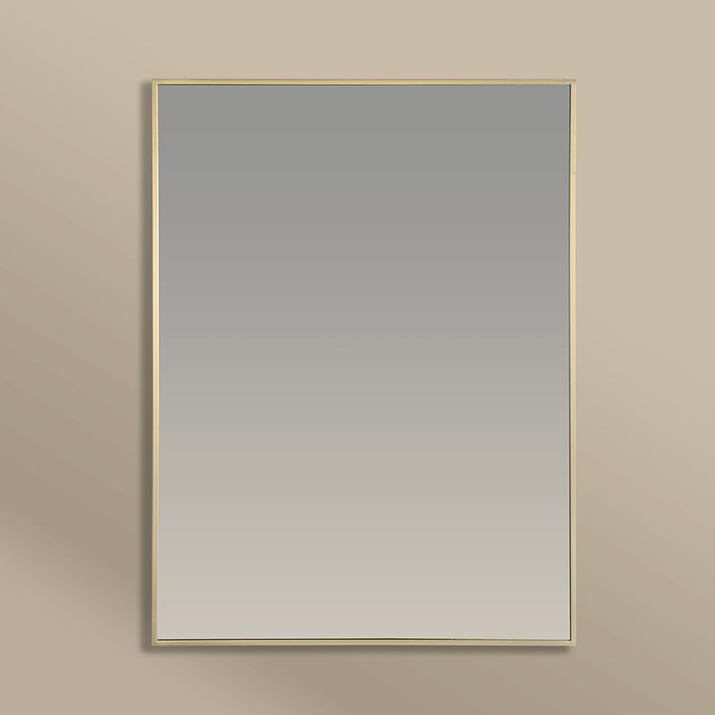 Chatelet Miroir Rectangulaire 60X80 Dore Mat