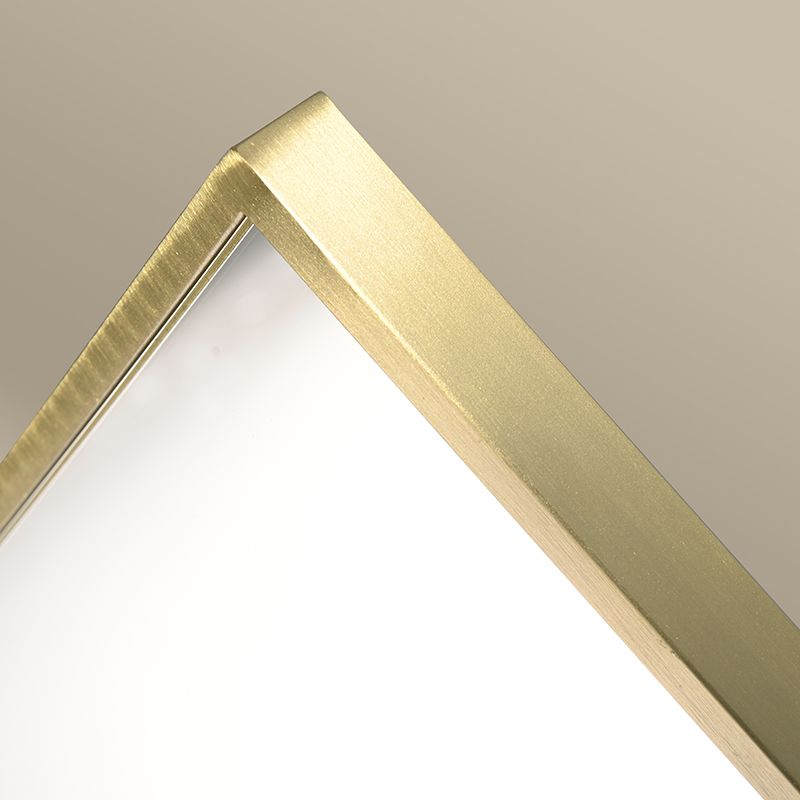 Chatelet Miroir Rectangulaire 60X80 Dore Mat