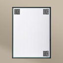 Chatelet Miroir Rectangulaire 60X80 Noir Mat