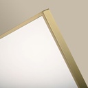 Chatelet Miroir Carre 80X80 Dore Mat