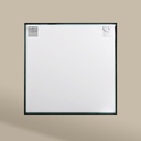 Chatelet Miroir Carre 80X80 Noir Mat