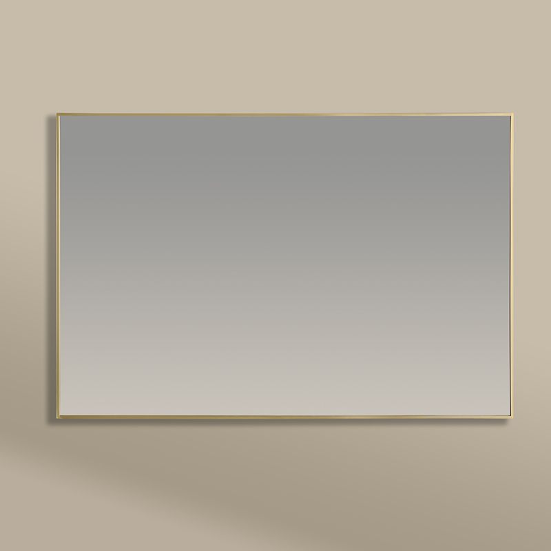 Chatelet Miroir Rectangulaire 120X80 Dore Mat