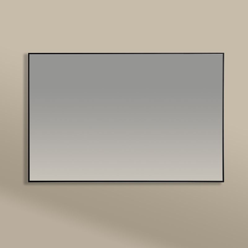 Chatelet Miroir Rectangulaire 120X80 Noir Mat