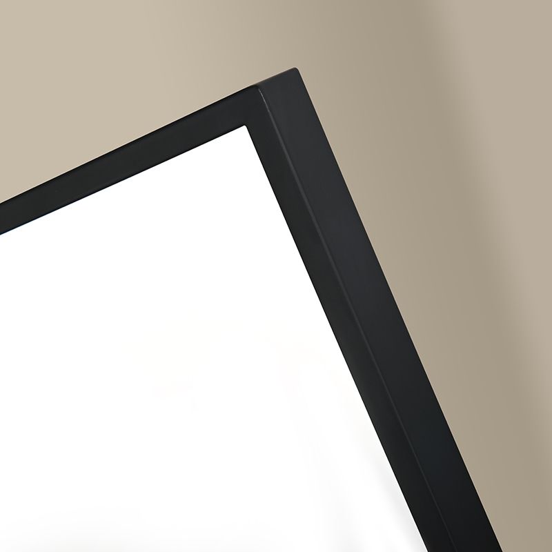 Chatelet Miroir Rectangulaire 120X80 Noir Mat