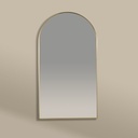 Miroir Demi Lune 55X100 Dore Mat, Chatelet