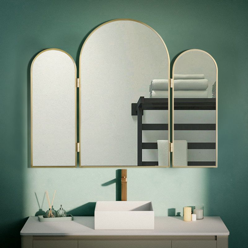 Miroir Triptyque 94X76, Châtelet, 2 couleurs 