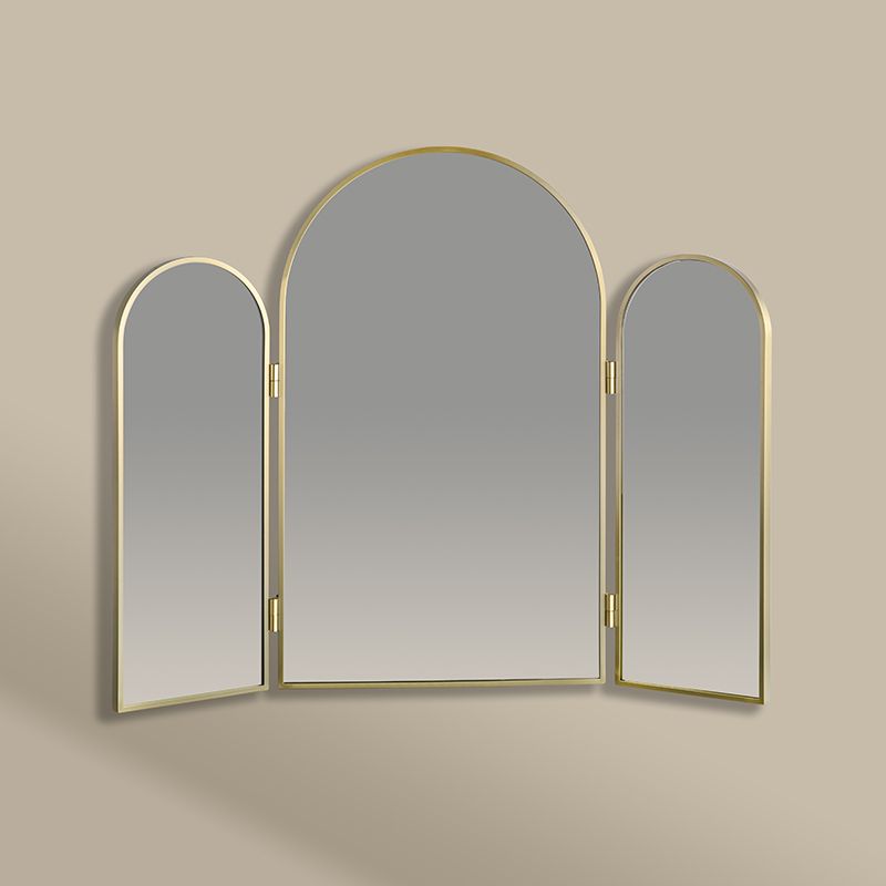 Chatelet Triptyque 94X76 Dore Mat