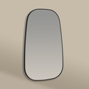 Elipse Miroir Rectangulaire 50X80 Noir Mat