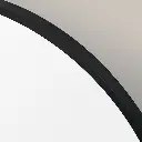 Chatelet Miroir Rond Diam50 Noir Mat.webp