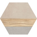 Carreau Hexawork, Mix, 21x18,2 cm