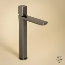 Deauville, Mitigeur Lavabo Haut Gun Métal Brossé