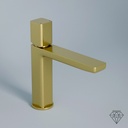 Deauville, Mitigeur Lavabo Doré Brossé
