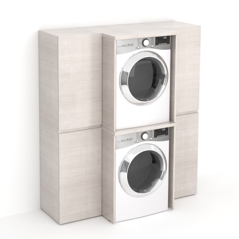 Ensemble meuble buanderie, compo M6.0, 160 cm