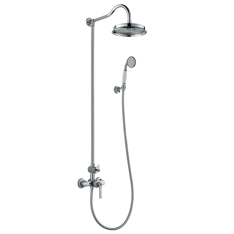 Colonne de douche avec mitigeur mécanique chromée, Liberty