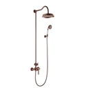 Colonne de douche avec mitigeur mécanique, traité cuivre, Liberty