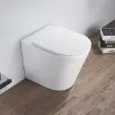 WC indépendant  à poser Dario blanc + Abattant