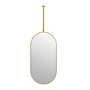 Miroir suspendu Doré brossé 50X100, Châtelet