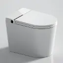 WC à poser réservoir intégré  abattant chauffant, E-flow 58 cm
