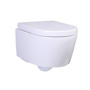 WC suspendu blanc compact, Alto