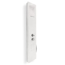 Plano, panneau de douche hydromassant, thermostatique, Solid Surface