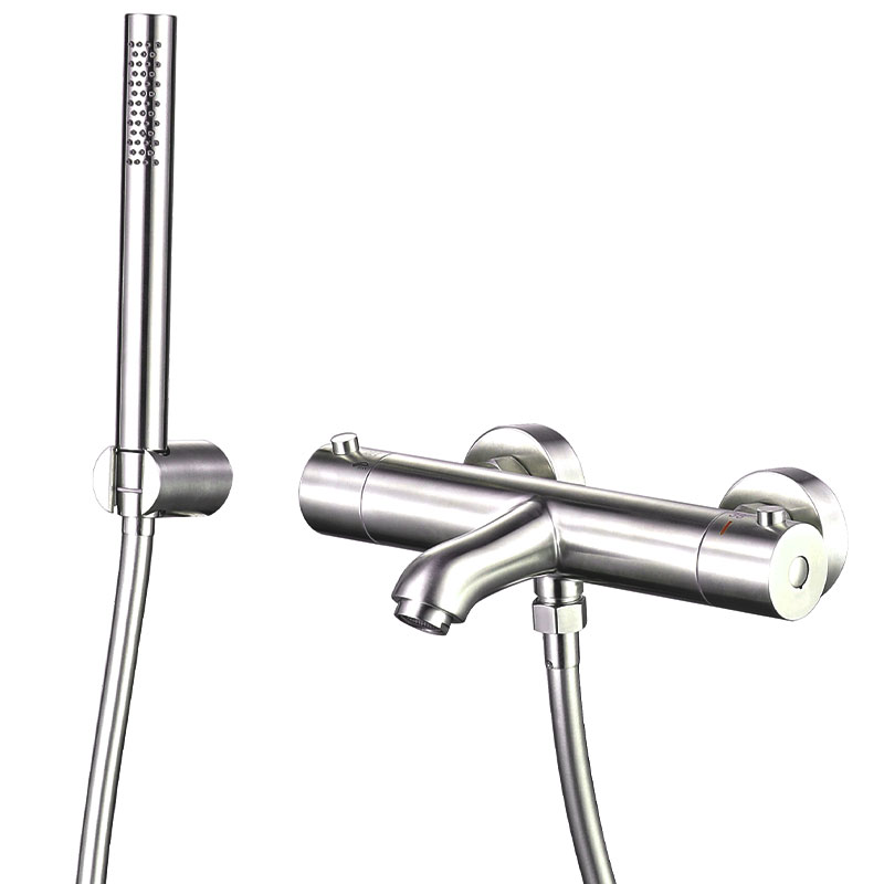 Mitigeur thermostatique bain-douche, chrome, Châtelet