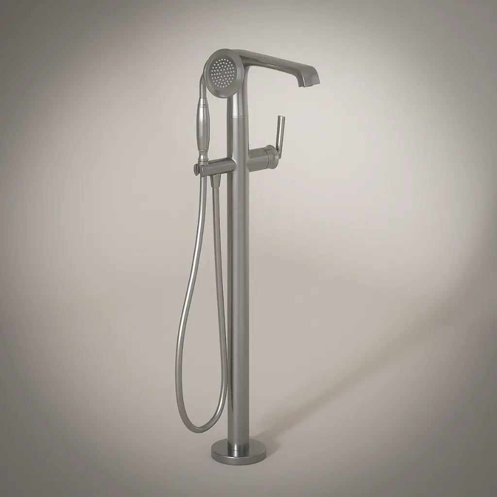 ART DECO MITIGEUR BAIN/DOU. AU SOL. 2 couleurs