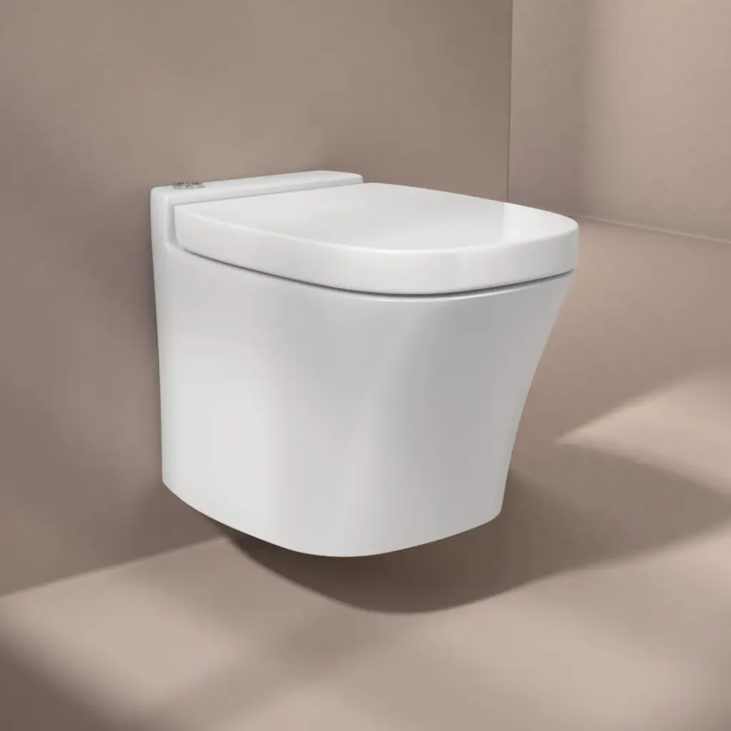 WC suspendu céramique blanc, Infinity Essences