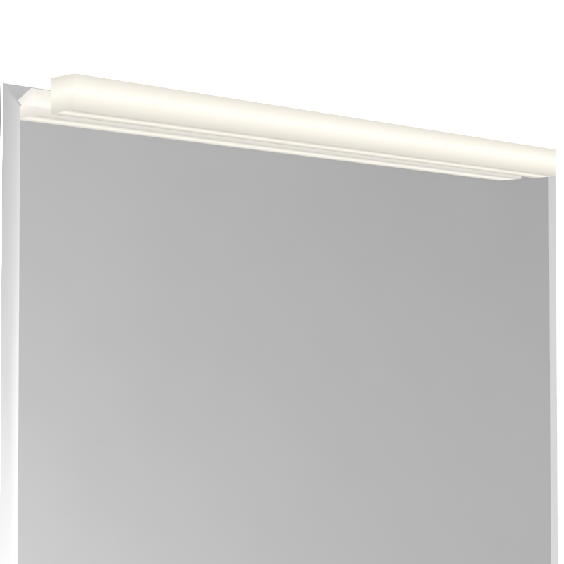 Pack miroir biseauté Reflect 120x80 à 140x80 cm et applique Ingo 90 cm