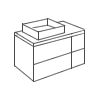 Meuble vasque