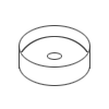 Vasque à poser