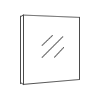 Miroir avec ou sans applique