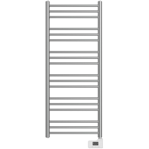 Sèche-Serviettes électrique, 120x50 cm, 500W, Inox brossé, Châtelet
