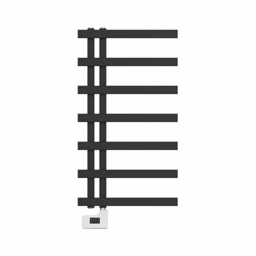 Sèche serviette électrique 400W 50X90 Noir Mat, STAN