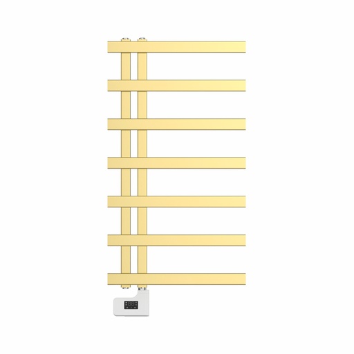 Sèche serviette électrique 400W 50X90 Doré Mat, STAN