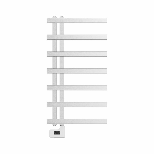 Sèche serviette électrique 400W 50X90 Inox Brossé, STAN