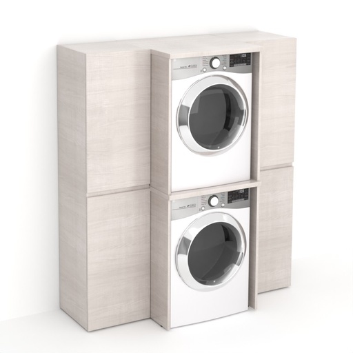 Ensemble meuble buanderie, compo M6.0, 160 cm