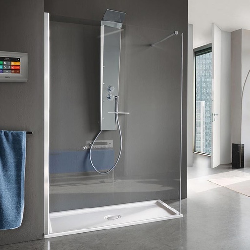 Paroi de douche fixe 120 cm, Open Shot
