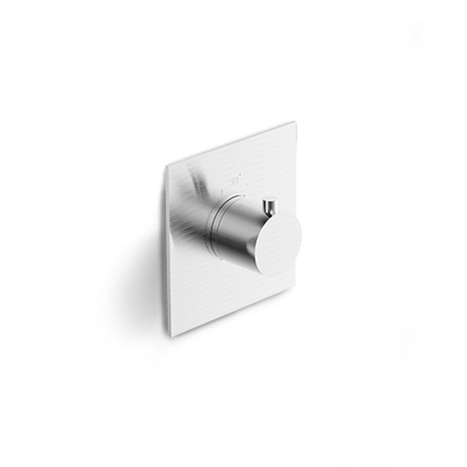 Mitigeur thermostatique à encastrer, chromé brossé - Infinity elegance