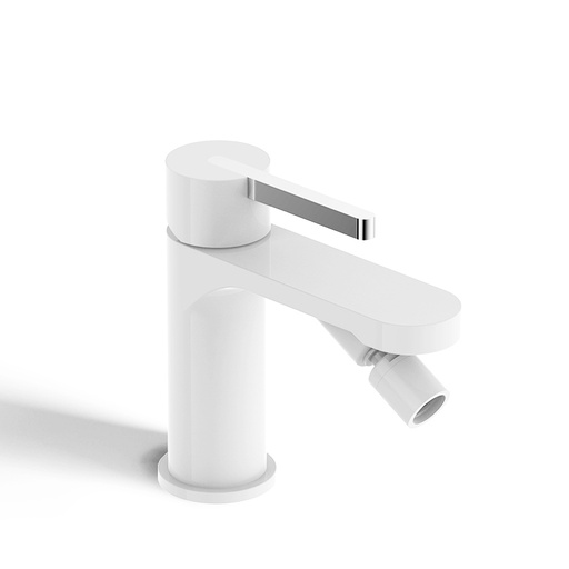 Mitigeur Bidet Monocommande, blanc satiné, Infinity Flow Stick