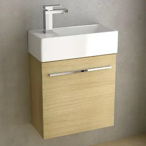 MINI MEUBLE LAVE MAINS CHENE 46X26
