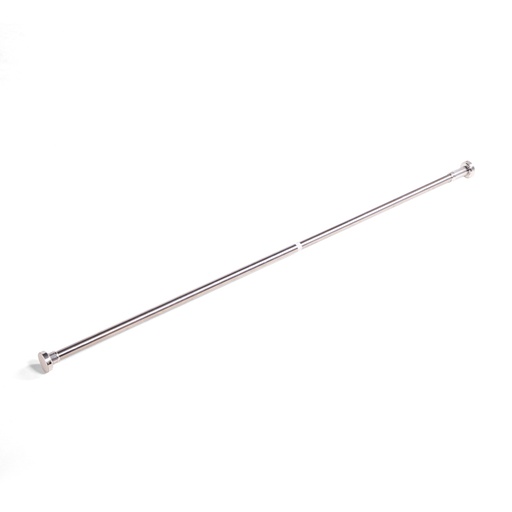 Barre extensible 70 à 120 ou 90 à 160 cm, droite, pour rideau de douche, chrome