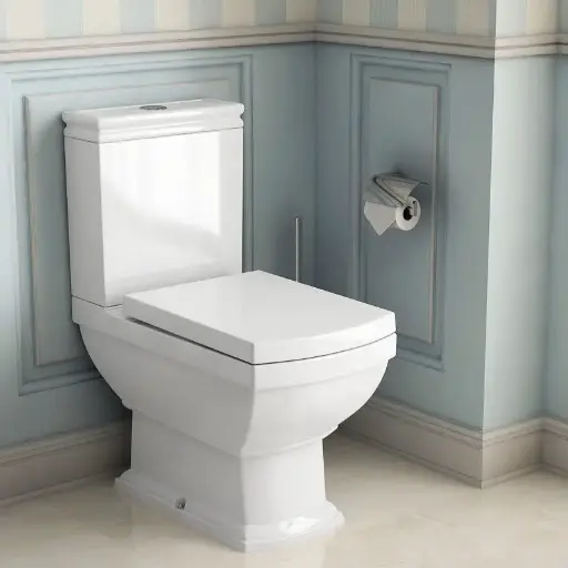 WC à poser rétro Josephine + abattant