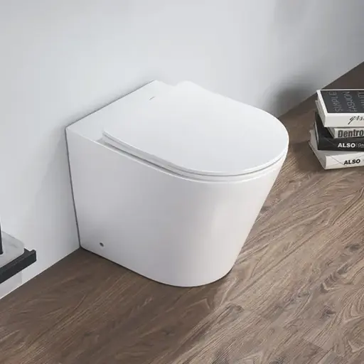WC indépendant  à poser Dario blanc + Abattant