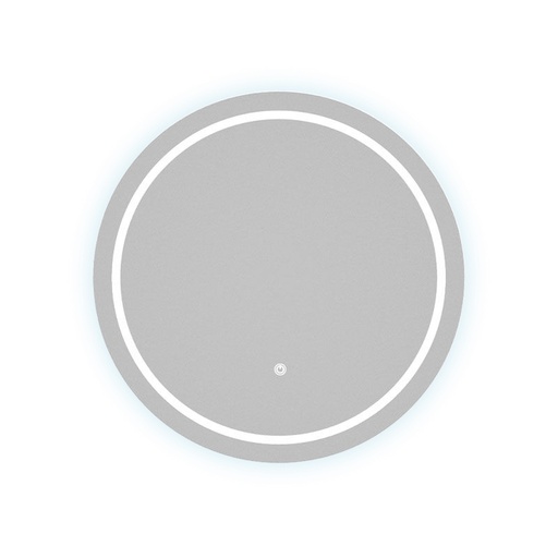 Miroir Ø60 cm lumineux LED rond, Mallorca