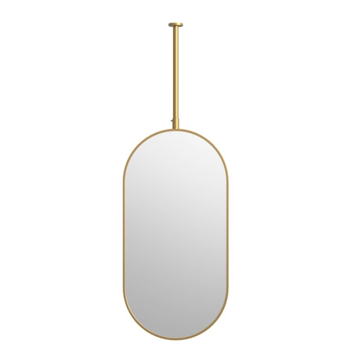 Miroir suspendu Doré brossé 50X100, Châtelet