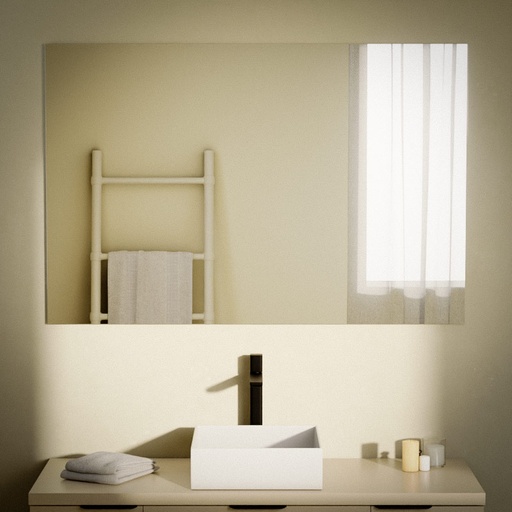 Miroir salle de bain 120X80 cm, Reflect