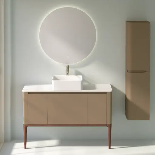 Meuble à poser, cappuccino 120 cm, Panthéon