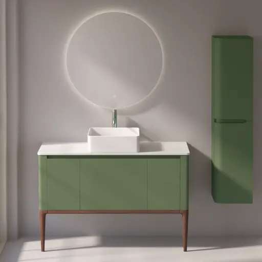 Meuble à poser, vert jonc 120 cm, Panthéon